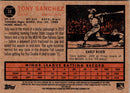 2011 Topps Heritage Minor League Tony Sanchez
