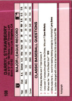 1989 Classic Travel Darryl Strawberry #108