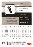 2006 Fleer Freddy Garcia #376