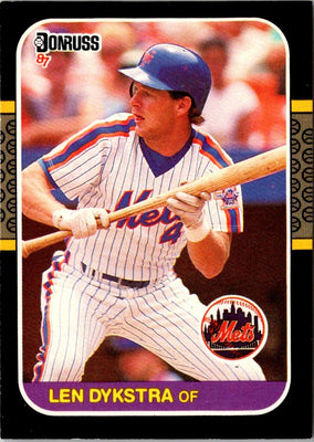 1987 Donruss Len Dykstra #611