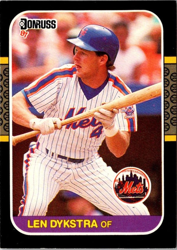 1987 Donruss Len Dykstra #611