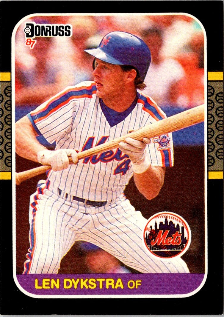 1987 Donruss Len Dykstra