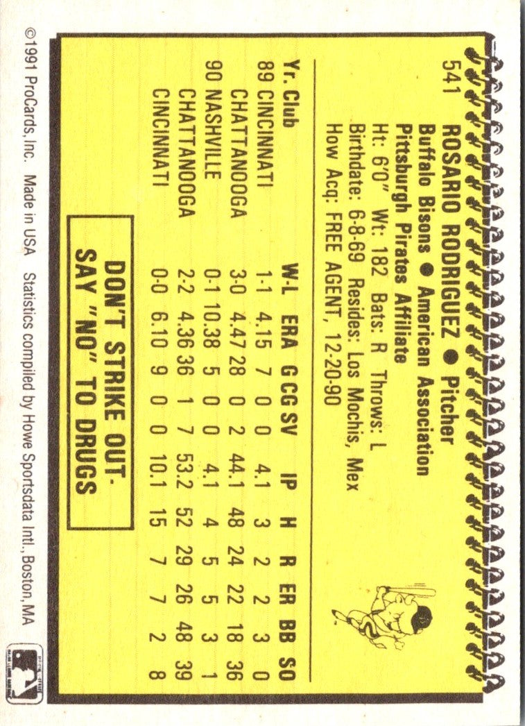 1991 ProCards Rosario Rodriguez