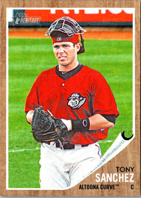 2011 Topps Heritage Minor League Tony Sanchez #38