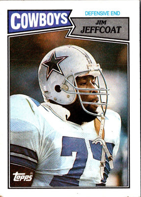 1987 Topps Jim Jeffcoat #268