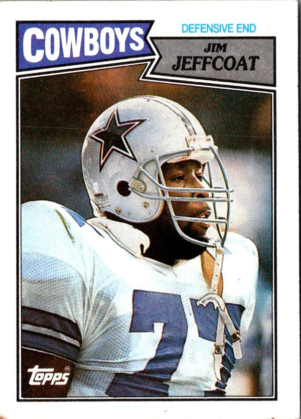 1987 Topps Jim Jeffcoat #268