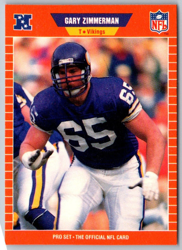 1989 Pro Set Gary Zimmerman #242