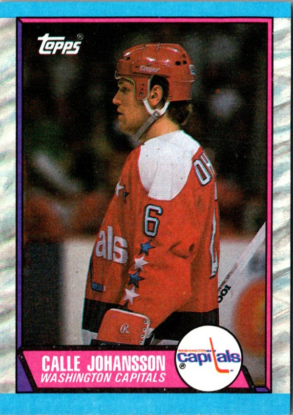 1989 Topps Calle Johansson #16 Rookie