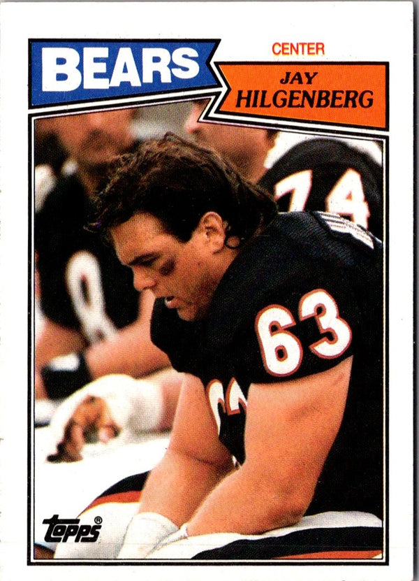 1987 Topps Jay Hilgenberg #52