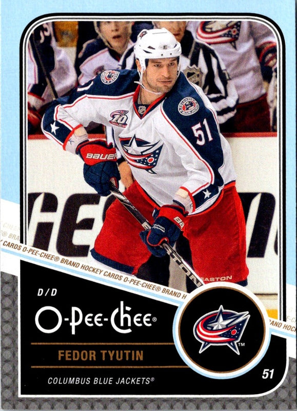 2011 O-Pee-Chee Fedor Tyutin #147