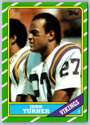 1986 Topps John Turner