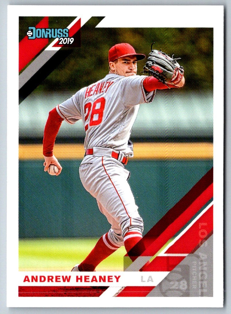 2019 Donruss Optic Carolina Blue Andrew Heaney