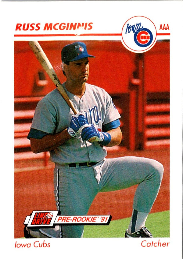 1991 Line Drive AAA Russ McGinnis #211