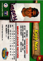 1993 Stadium Club Texas Rangers Robb Nen #24