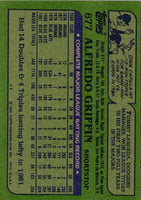 1982 O-Pee-Chee Alfredo Griffin #148