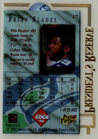 1996 Collector's Edge President's Reserve Brian Blades #377