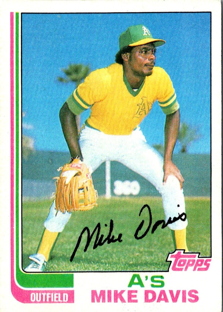 1982 Topps Mike Davis