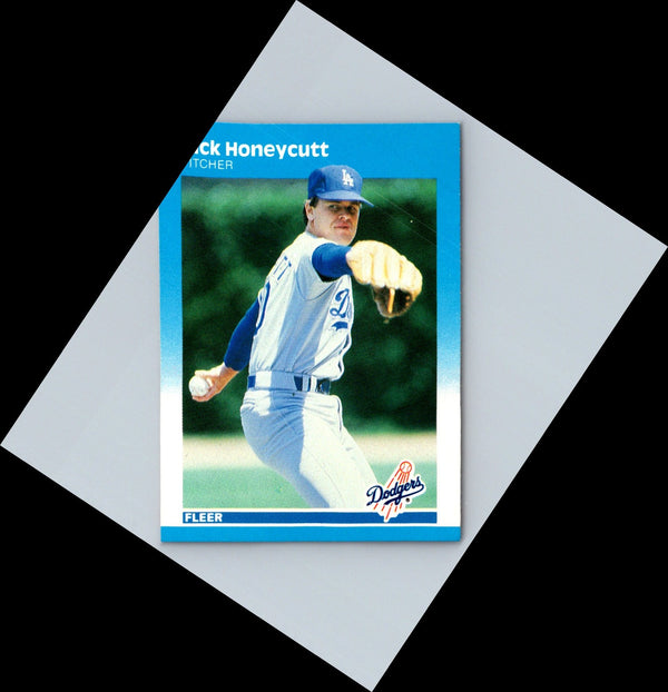 1985 Fleer Rick Honeycutt #372