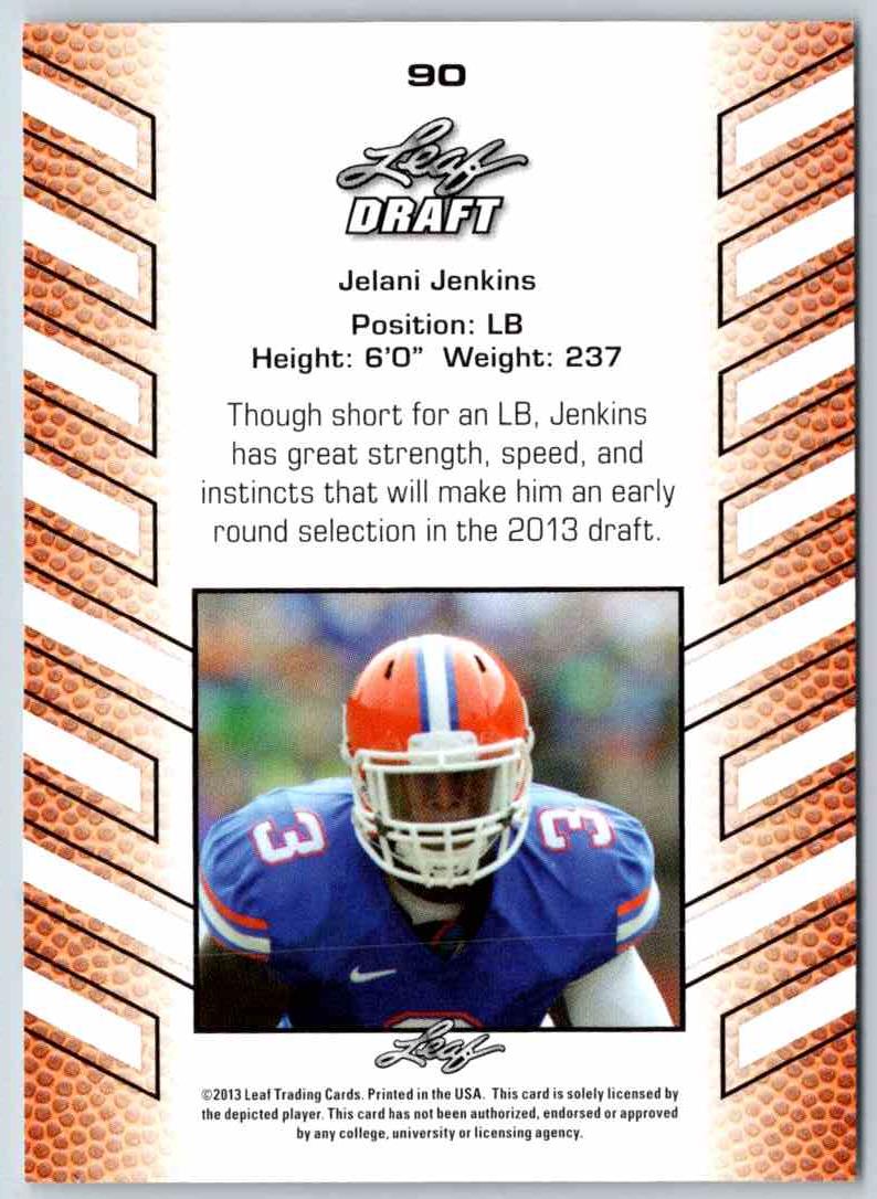 2018 Donruss Jelani Jenkins