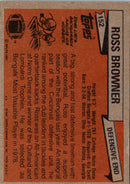 1981 Topps Ross Browner