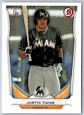 2014 Bowman Justin Twine #DP41