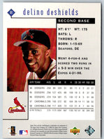 1999 Upper Deck Black Diamond Delino DeShields #81