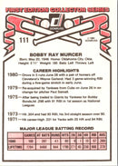 1981 Donruss Bobby Murcer