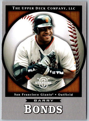 2001 Upper Deck Pros & Prospects Barry Bonds #67