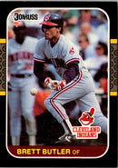 1987 Donruss Brett Butler