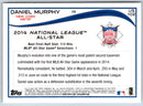 2014 Topps Update Daniel Murphy