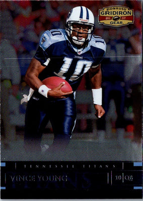 2007 Donruss Gridiron Gear Vince Young #86