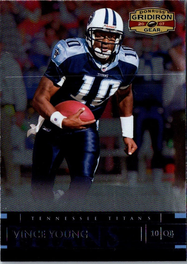 2007 Donruss Gridiron Gear Vince Young #86