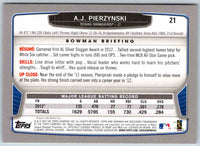 2014 Bowman A.J. Pierzynski #21