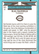 1988 Diamond Kings Kal Daniels