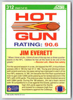 1990 Score Jim Everett #312