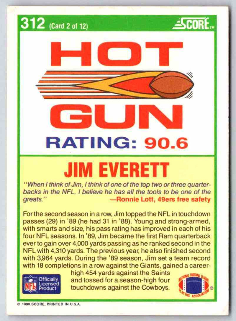 1990 Score Jim Everett