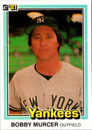 1981 Donruss Bobby Murcer