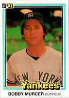 1981 Donruss Bobby Murcer #111