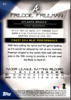 2015 Finest Freddie Freeman #51