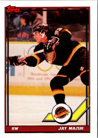 1991 Topps Jay Mazur #28 Rookie