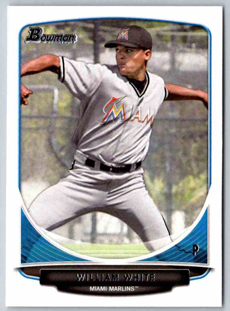 2013 Bowman William White