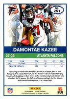 2019 Score Damontae Kazee #251