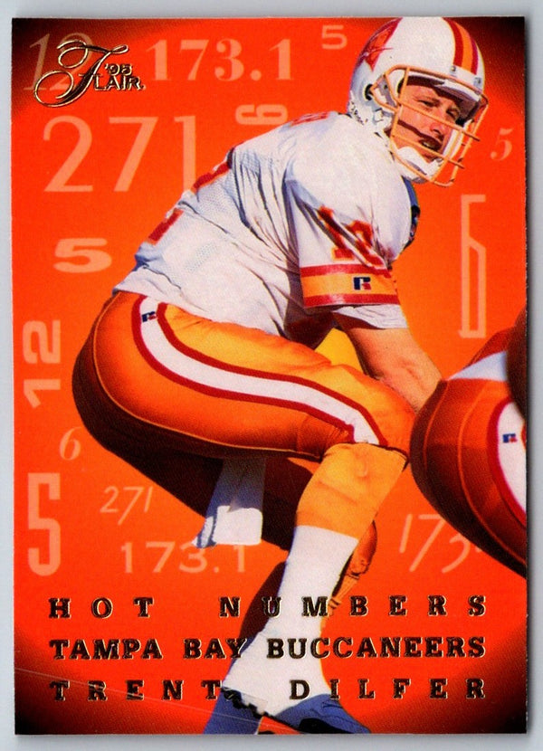 1995 Flair Hot Numbers Trent Dilfer #5