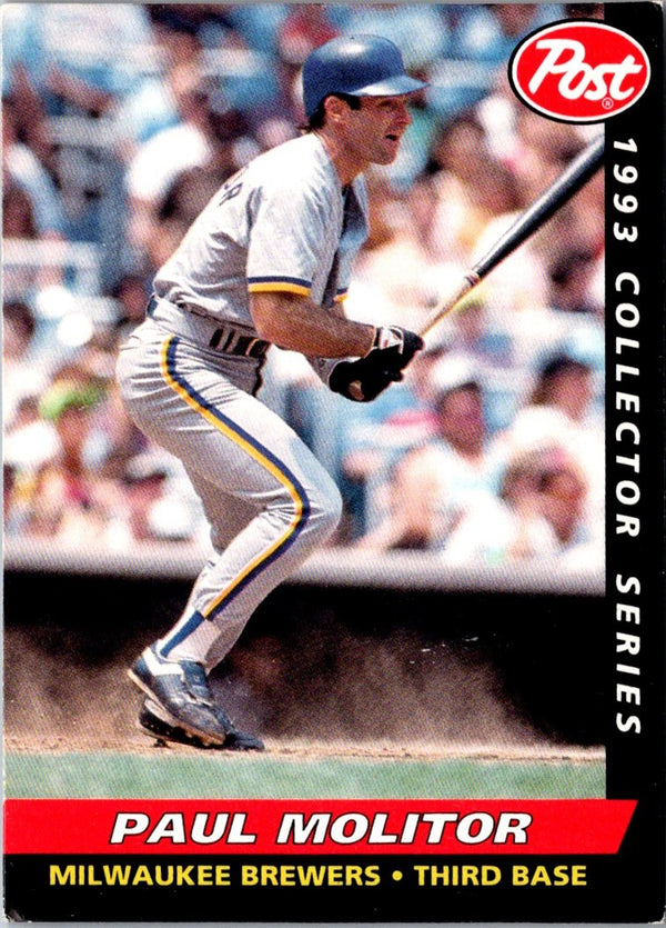 1993 Post Cereal Paul Molitor #16