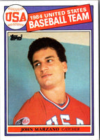 1985 Topps John Marzano #399 Rookie