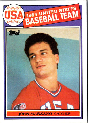 1985 Topps John Marzano #399 Rookie