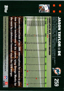 2007 Topps Jason Taylor