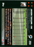 2007 Topps Jason Taylor #259