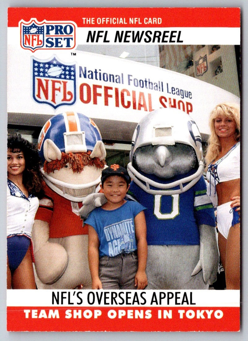 1990 Pro Set NFL Team Shop NR