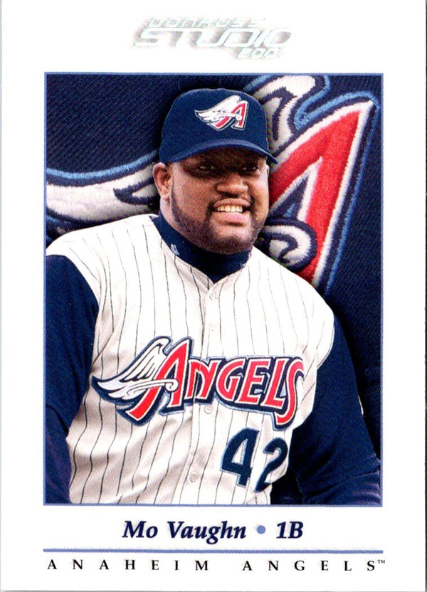 2001 Donruss Studio Mo Vaughn #99